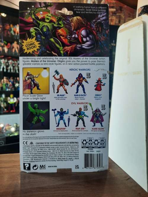 Masters Of The Universe (Motu) Origins Scare Glow Figure Moc