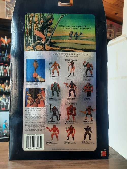 1982/2000 MOC Commemorative TEELA of He-Man-Masters of the Universe (MOTU) Vintage Figure