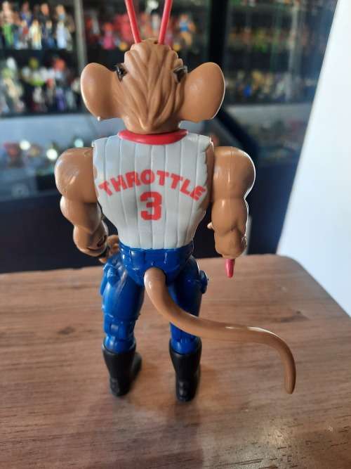1993 Home Run Throttle From Biker Mice From Mars #30 Vintage Figure