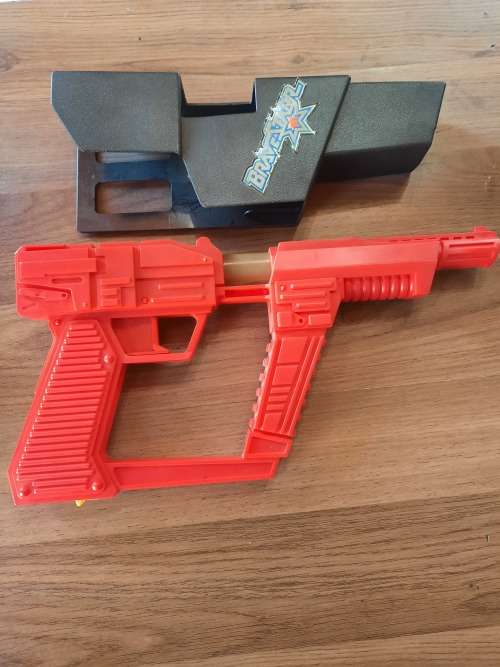 BraveStarr 1986 ARCO TEX HEX LASER RIFLE Vintage Figure