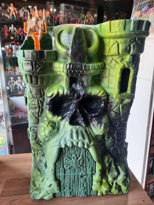 1981 Complete Castle Grayskull of He-Man-Masters of the Universe 24 (MOTU) Vintage