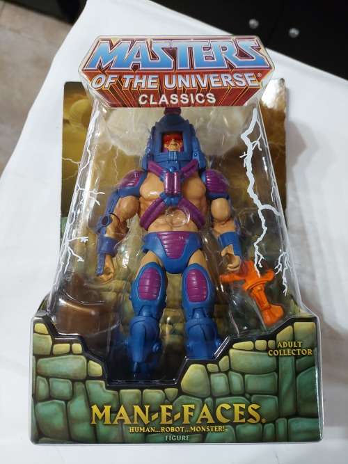 MOTUC MAN E FACES (MOC) Masters Of The Universe Classics Figure He-Man