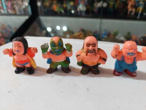 1986 SOMA WRESTLERS x4 Vintage Figure