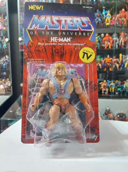 Masters Of The Universe (Motu) SUPER 7 HE-MAN Figure Moc