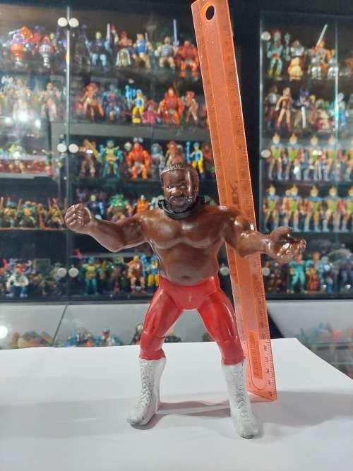 1985 LJN WWF 8` JUNKYARD DOG Vintage Figure