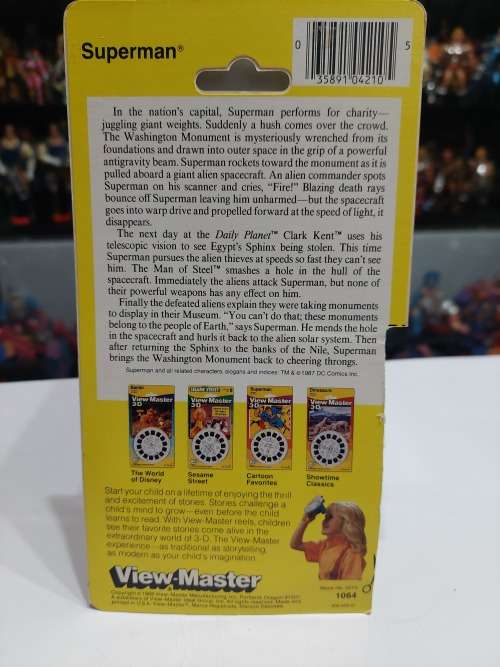 1983 MOC VIEW MASTER 3D SUPERMAN