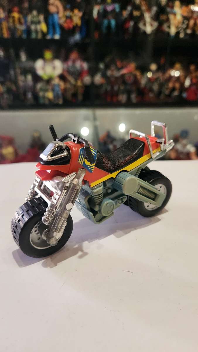 Bionic Six 1986 Complete DIRT BIKE Vintage Figure