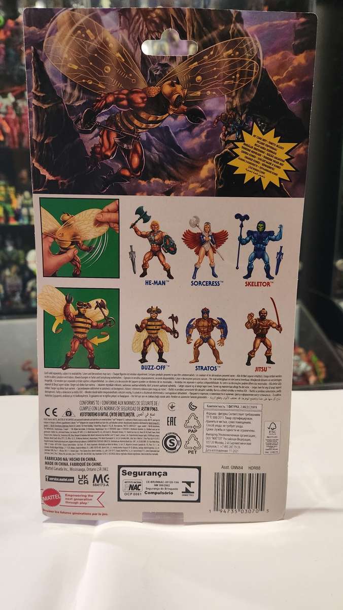 Masters Of The Universe (Motu) Origins Buzz Off Figure Moc