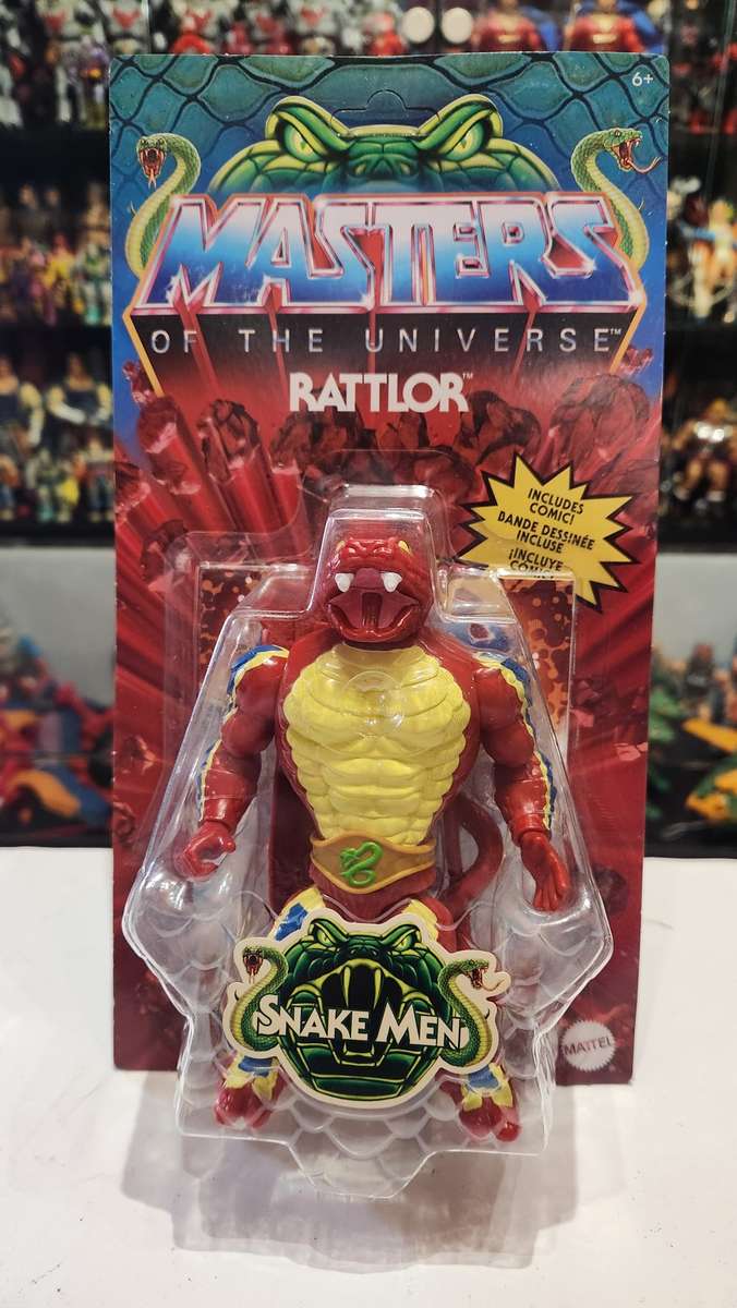Masters Of The Universe (Motu) Origins Rattlor Figure Moc
