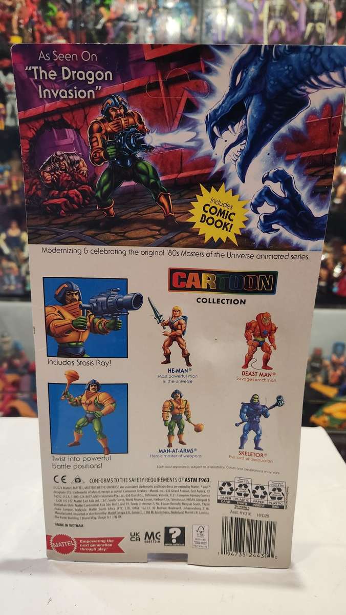 Masters Of The Universe (Motu) Origins Cartoon Collection Man-At-Arms Figure Moc