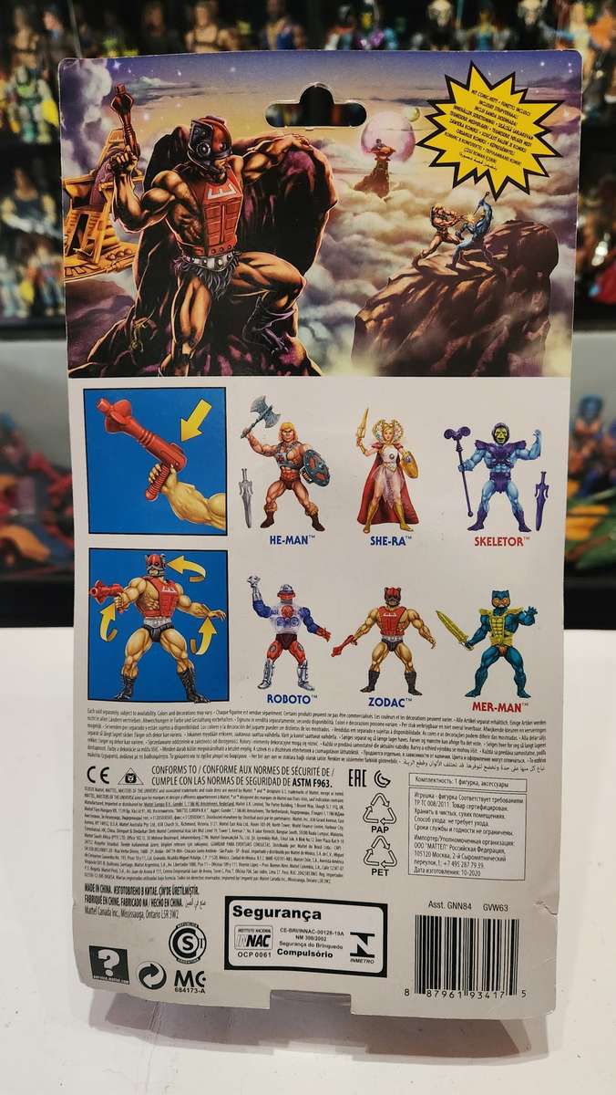 Masters Of The Universe (Motu) Origins Zodac Figure Moc