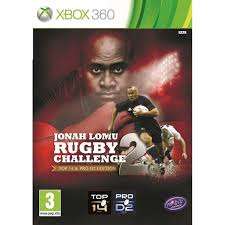 JONAH LOMU RUGBY CHALLENGE 2  XBOX 360