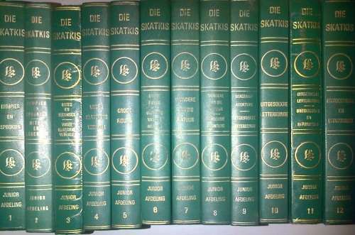 Die Skatkis Junior afdeling stel van 12 boeke