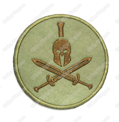 WG053 US Army Spartan Unit Patch US With Velcro - Green Color