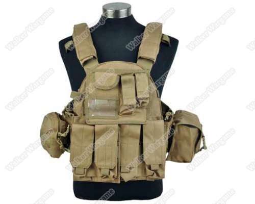 US Navy Seals JPC VT089 Tactical Molle LBT Vest - Marine Tan