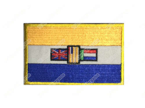 WG058 Old RSA Union Of South Africa National Flag Patch With Velcro - Full Colour