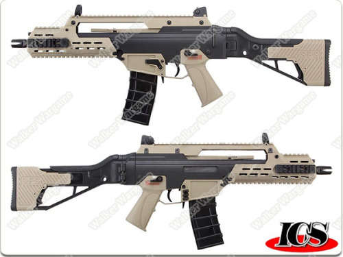 ICS G33 G36c 2-Tone color Compact Assualt Rifle AEG AirSoft Gun ICS-235