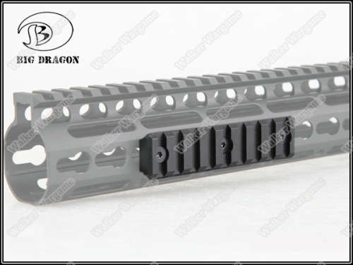 BD Tactical KeyMod Modular Picatinny Rail NOV NSR RAIL - 1 Pice Long