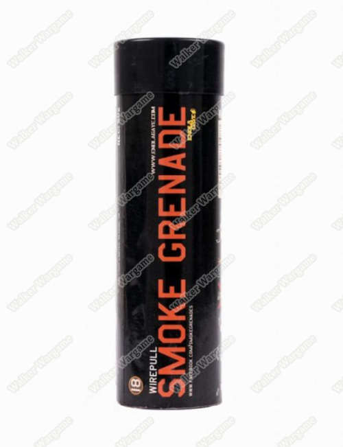 EG Tactical 90sec Wire Pull Ring Smoke Grenade WP40 - Orange Smoke