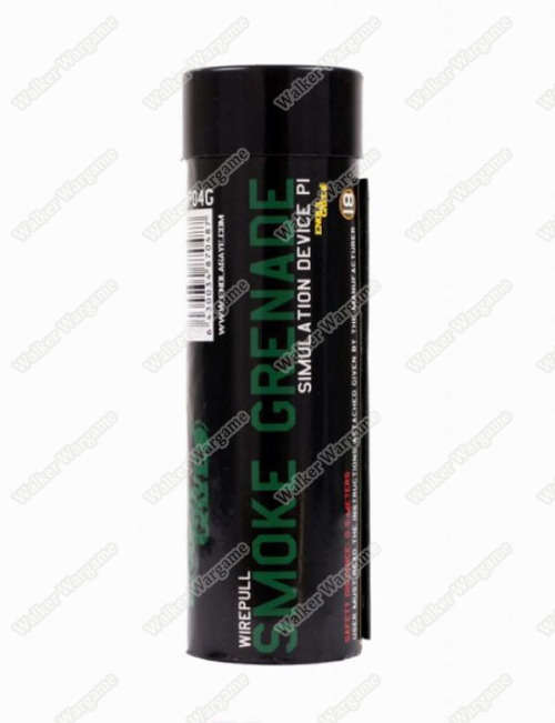 EG Tactical 90sec Wire Pull Ring Smoke Grenade WP40 - Green Smoke
