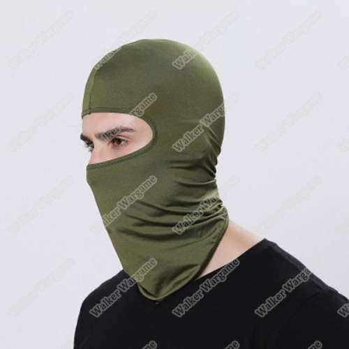 TOP Quality Balaclava Hood 1 Hole Head Face Mask - OD Green