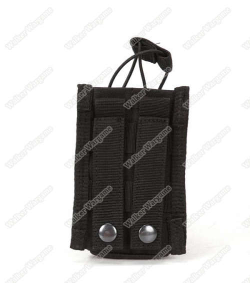 WWG Molle Bungee Rifle Mag Pouch Magazine Holder - Marine Desert Tan