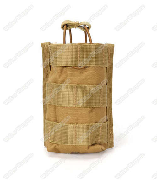 WWG Molle Bungee Rifle Mag Pouch Magazine Holder - Marine Desert Tan