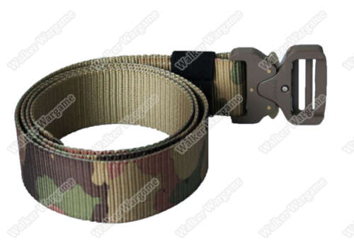 COBRA EDC Tactical Belt With Quick Release Buckle - Multi camo