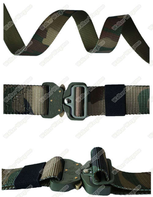 COBRA EDC Tactical Belt With Quick Release Buckle - Multi camo