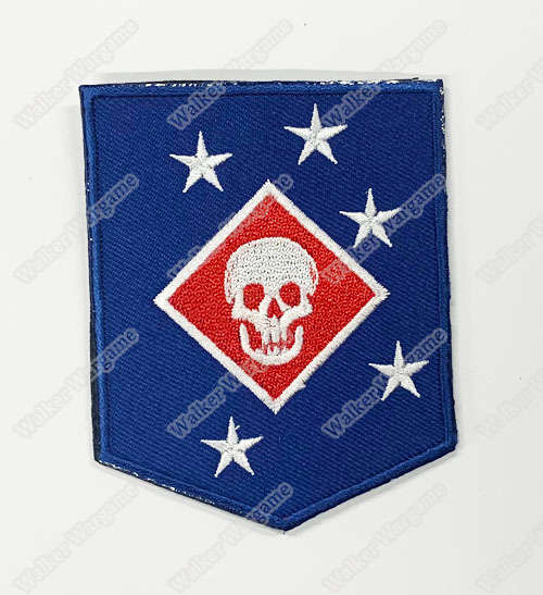 WG118 USMC Force Recon MARSOC Raiders Speical Unit Patch With Velcro - Full Colour