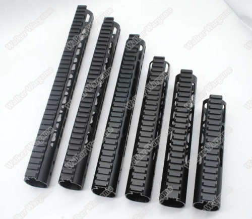Tactical 12 Inch Free Float Aluminum KeyMod RIS Metal Handguard with Top Rail