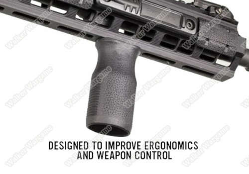 FMA MLOK MVG Front Railed Vertical Grip Slot Key Foregrip - Black