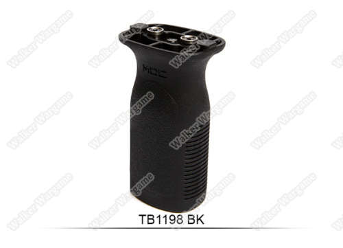 FMA KeyMod KVG Front Railed Vertical Grip Key Mod Slot Key Foregrip - Black