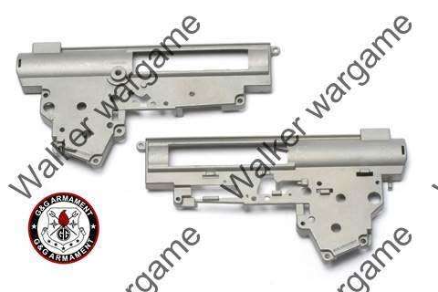 G&G Zinc Metal 8mm Gearbox Case Shell Ver. II For All M4