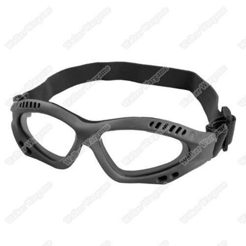 Tactical Sport Style Wind Dust 039 Goggle Safety Glasses Clear Lens