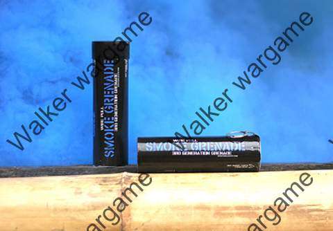 EG Tactical 90sec Wire Pull Ring Smoke Grenade WP40 - Blue Smoke