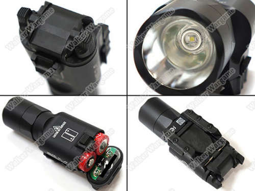 Element SF X300U Style Weapon Light, Pistol Rifle Tactical Flashlight Torch