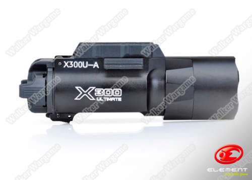 Element SF X300U Style Weapon Light, Pistol Rifle Tactical Flashlight Torch