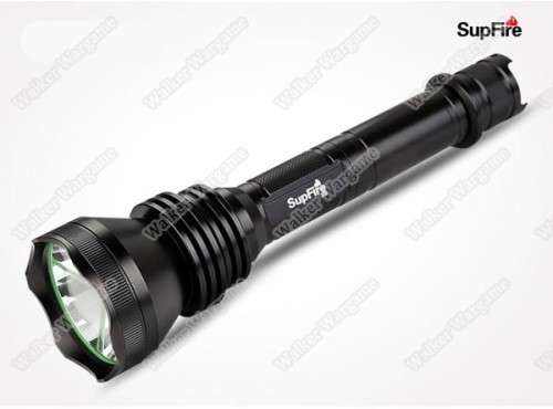 SupFire X6 1200Lumen IP67 Waterproof Tactical Lotus-shape Head Flashlight Torch With Battery