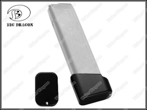 Tactical Mag Foot For 9mm 40sw Glock Pistol Mag - Base Pad for Glock - Blue