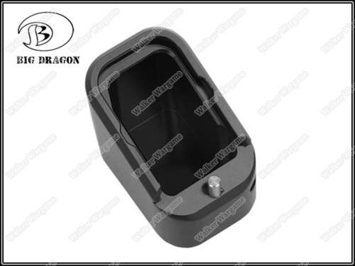 Tactical Mag Foot For 9mm 40sw Glock Pistol Mag - Base Pad for Glock - Blue