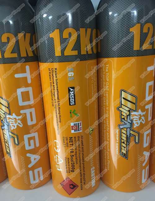 Ultra Force 12kg Top Gas Green Gas For Airsoft Gas Pistol  Rifle  300g