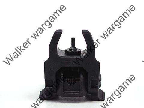 Tactical M-Sytle PTS  Back Up Sight (Front And Back Filp-Up Sight Set) - Black