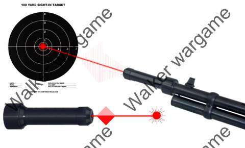 Laser Bore Sighter Collimator Sighting System From .22- To 50 Cal
