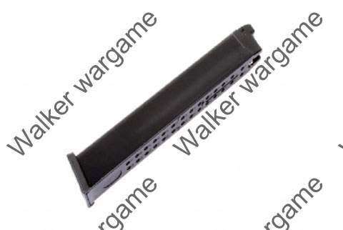 WE 50rd Pistol Long Magazine for Beretta M9 Z88 GBB Black (Happy Sticks)