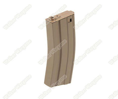 Ares M4 Mid Cap Mag 120rds Fit Almost All Airsoft M4 - Tan