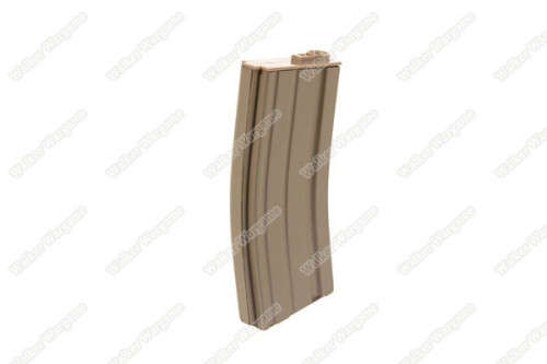 Ares M4 Mid Cap Mag 120rds Fit Almost All Airsoft M4 - Tan