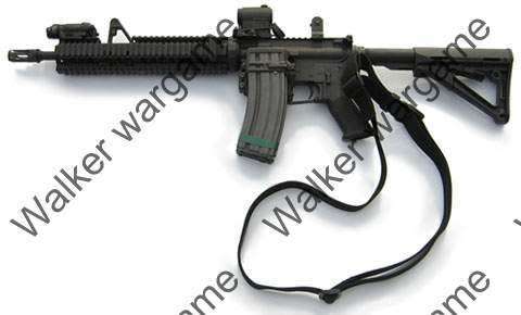 Tactical Two Point Elastic Bungee Snap Hook Rifle Sling --SWAT  Black