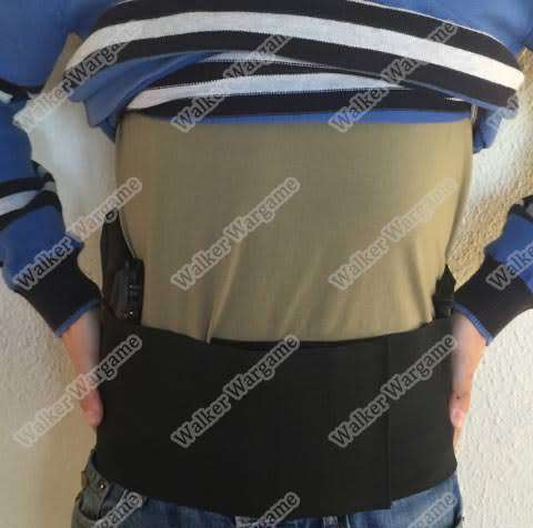 Tactical Waist Wrap Belly Band Holster With 2 Mag Pockets - Conceal and Carry and Ease