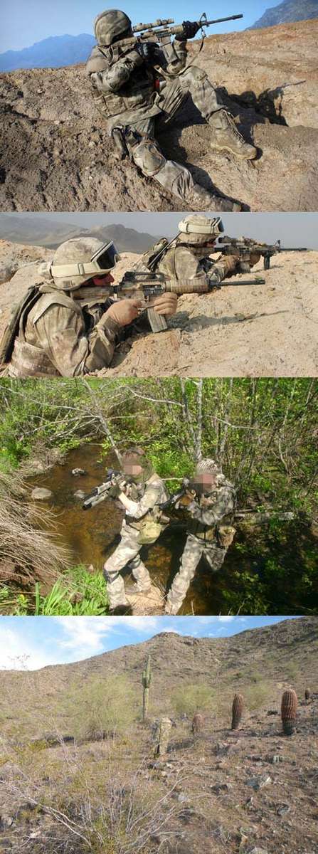 New Special Forces Operator Cap Velcro Flag Blood Patch - Digital Camo A-Tacs